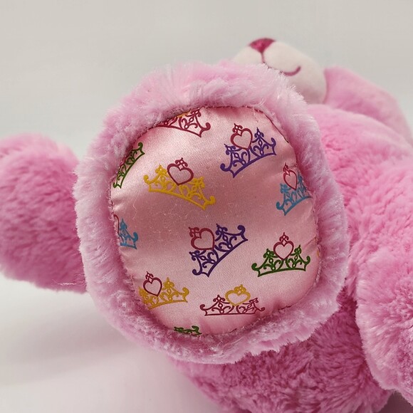 Build A Bear Disney Princess Pink Bear Plush Stuffed Animal BAB - Picture 5 of 12
